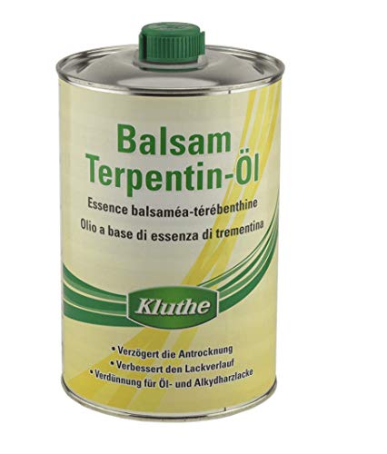 1 Liter Balsamterpentinöl Hochwertiges Balsam-Terpentinöl inkl. 1...