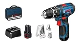 Bosch Professional 12V System Akku Schlagbohrschrauber GSB 12V-15...