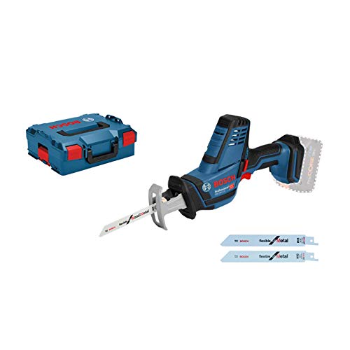 Bosch Professional 18V System Akku Säbelsäge GSA 18 V-LI C (Compact...