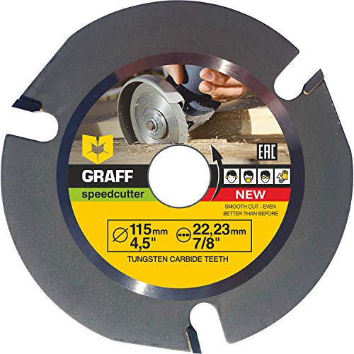 GRAFF SPEEDCUTTER Holz Sägeblatt 115 mm - Trennscheibe Holz -...