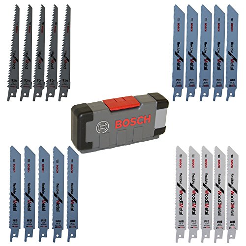 Bosch Professional 20tlg. Säbelsägeblätter ToughBox for Wood and...